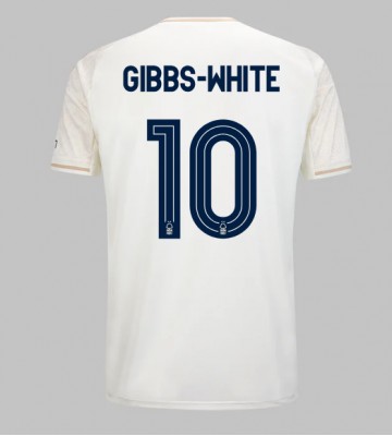 Nottingham Forest Morgan Gibbs-White #10 Udebanetrøje 2025-26 Kortærmet
